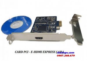 Card Capture PCI-E to HDMI 1 cổng