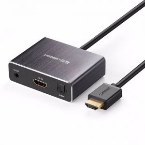 Cáp HDMI to HDMI + Audio và 1 cổng quang Ugreen 40281