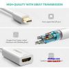 cap-chuyen-mini-displayport-to-hdmi-am-ugreen-40361-ho-tro-4k - ảnh nhỏ 3