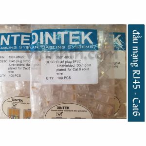 Đầu mạng RJ45 Cat 6 DINTEK chính hãng (1501-88027)