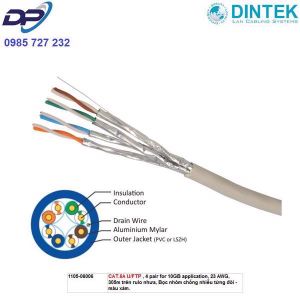 CÁP MẠNG DINTEK CAT.6A S-FTP 1105-06006