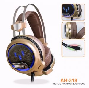 TAI NGHE GAMING CHỤP TAI SOUNDMAX AH-318