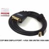 cap-chuyen-mini-displayport-sang-vga-1m8-unitek-v604-abk - ảnh nhỏ  1