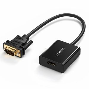 Cáp chuyển đổi VGA sang HDMI+Audio 1080P@60Hz Ugreen 50945