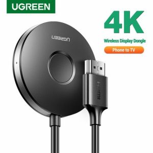 HDMI KHÔNG DÂY CHO ĐIỆN THOẠI, MÁY TÍNH BẢNG ANDROID/IOS RA TIVI UGREEN 10944 WIFI 2.4G/5G 4K@30HZ