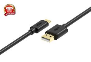 Cable USB 2.0 sang TYPE-C UNITEK (Y-C 483BK)