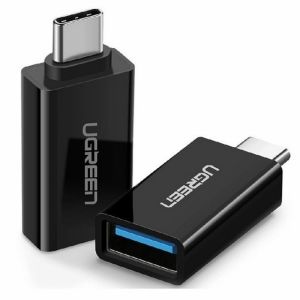 ĐẦU CHUYỂN ĐỔI USB TYPE-C TO USB 3.0 (OTG) UGREEN 20808 CAO CẤP (ĐEN)