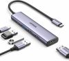 usb-c-to-lan-100/1000mbps-kem-hub-3-cong-usb-3-0-ugreen-20932-co-sac-nguoc-100w-chinh-hang-cao-cap - ảnh nhỏ 4