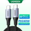 cap-sac-du-lieu-usb-type-c-sang-type-c-dai-2m-boc-du-ho-tro-pd-240w-ugreen-90440 - ảnh nhỏ  1