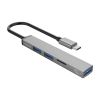 bo-chia-type-c-ra-4-cong-usb-3-0-2-0-va-dau-doc-the-tf-orico-ah-12f-gy-bp - ảnh nhỏ 2