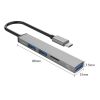 bo-chia-type-c-ra-4-cong-usb-3-0-2-0-va-dau-doc-the-tf-orico-ah-12f-gy-bp - ảnh nhỏ 6