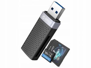 ĐẦU ĐỌC THẺ NHỚ TF SD USB 3.0 ORICO CS2T-A3-BK-EP (ĐỌC CÙNG LÚC 2 THẺ)