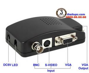 Bộ chuyển đổi tín hiệu BNC / AV sang VGA