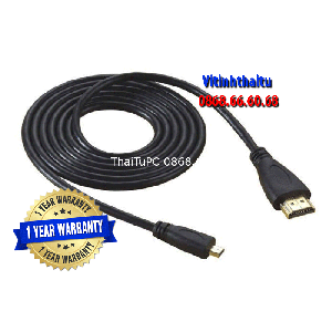 Cáp chuyển Micro HDMI sang HDMI 1.5m Unitek YC 153 (1m5)