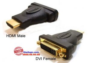 ĐẦU ĐỔI HDMI K -> DVI 24+5 L UNITEK Y-A 006