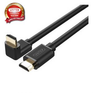 CÁP HDMI  UNITEK 1.4/4K - 5M ĐẦU CONG (Y-C 1010)