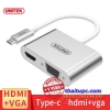 cap-chuyen-type-c-to-hdmi/vga-full-hd-unitek-v124a - ảnh nhỏ 2