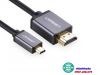 cap-micro-hdmi-to-hdmi-ugreen-10119-gold-co-do-dai-2m - ảnh nhỏ  1