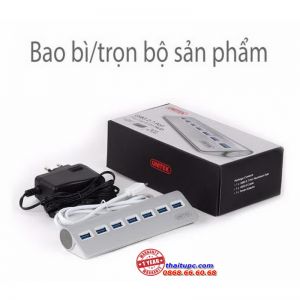 Bộ chia USB 3.0 7 cổng chính hãng Unitek Y-3187