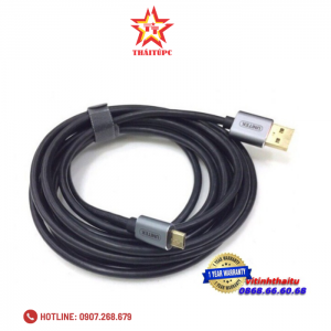 Cáp USB 2.0 -> Micro USB Unitek 3m (Y-C 435FGY)