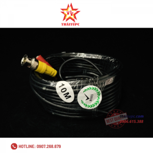 Cáp Camera 10M Có Nguồn Và Đầu BNC (815)