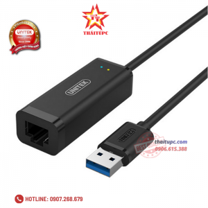 Chuyển đổi Unitek USB3.0 sang RJ45 Gigabit Ethernet - 10CM * Y-3470BK