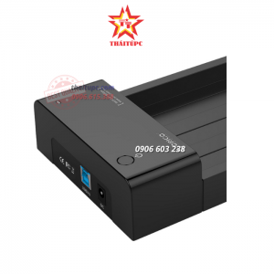 Đế ổ cứng (Docking) 1 khe cắm: 3.5" và 2.5" SATA 3 USB 3.0 Orico 6518US3