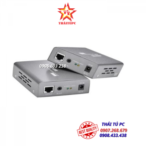 Bộ kéo dài HDMI 50m,70m, 100m qua cáp mạng Cat5, 6 Ugreen 40210 (IR)