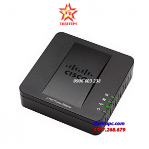 Internet Phone Adapter with 2 Ports for Voice-over-IP SPA112