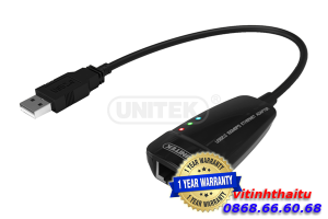 Cáp USB 2.0 -> LAN Unitek (Y - 1466)