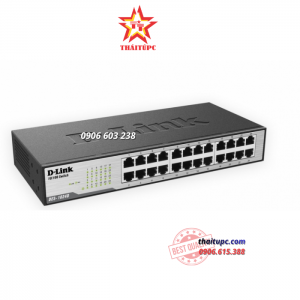 Switch D-Link DES 1024D 24-Port 10/100 Mbps (Vỏ kim loại)