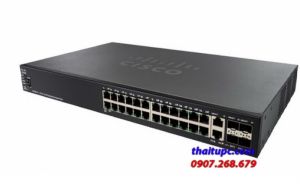 Cisco 24-Port Gigabit Stackable Managed Switch - SG550X-24-K9