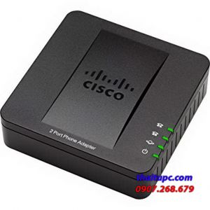 Internet Phone Adapter with 2 Ports for Voice-over-IP  SPA112