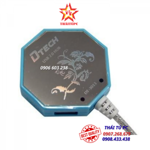 Bộ chia USB 2.0 4 cổng dtech 3013