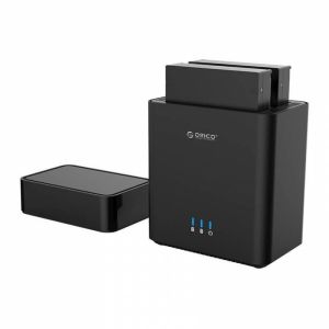 Hộp ổ cứng 3.5" 2 khe cắm SATA 3 USB 3.0 Type B - Orico DS200U3