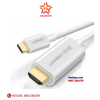 cap-chuyen-doi-usb-type-c-to-hdmi-ho-tro-4k-3d-dai-15m-chinh-hang-ugreen-30841 - ảnh nhỏ  1
