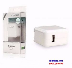 SẠC PISEN TS-UC038 2A DÀNH CHO IPHONE, IPAD, MÁY TÍNH