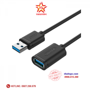 Cáp USB Nối Dài 3.0 dài 0.5m Unitek (Y-C 456GBK)