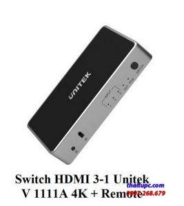 Bộ gộp HDMI 3 vào 1 ra Unitek V1111A