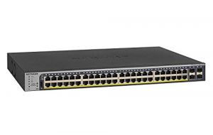 Thiết bị chuyển mạch Switch NETGEAR GS752TP 48-Port Gigabit PoE+ Smart Managed Pro Switch with 4 SFP Ports and Cloud Management