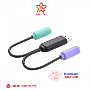 Cáp USB 2.0 TO PS/2 UGREEN 20219