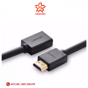 Cáp nối dài HDMI tròn 0.5M chính hãng Ugreen 10140