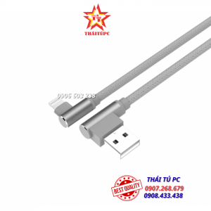 CÁP USB 2.0 -> LIGHTNING 1M UNITEK (C14055GY)