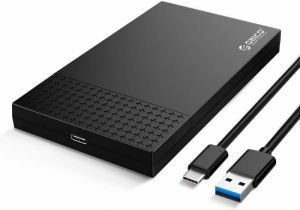 Hộp ổ cứng 2.5" SSD/HDD SATA 3 USB3.1 Gen2 Type-C Orico 2526C3-BK