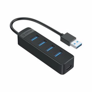 Bộ chia USB HUB 4 cổng USB 3.0 - Orico TWU3-4A-BK