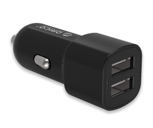 Sạc USB trên xe ô tô 2 cổng 2.4A Orico Orico UCL-2U