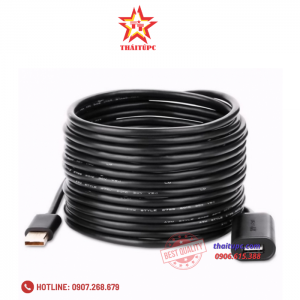 Cáp USB nối dài 30m có chíp khuếch đại chính hãng Ugreen 10326