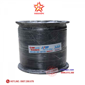 Cáp đồng trục Sino RG6 (5C-FB) lõi CCS 80 sợi màu đen 305m