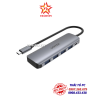cap-type-c-4-usb-3-0-micro-usb-10w-unitek-h1107a - ảnh nhỏ  1