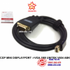 cap-chuyen-mini-displayport-sang-vga-1m8-unitek-v604-abk - ảnh nhỏ  1